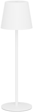 Klighten 2er Set LED Dimmbare Akku Tischlampe Blau – Kabellos, Warmlicht 3000K für Innen & Außen, USB-C, Aluminium, IP54