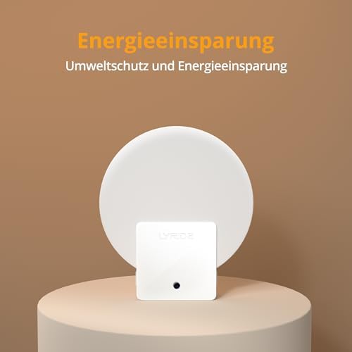 Lyridz Nachtlicht Steckdose mit Dämmerungssensor - Dimmbares LED Licht für Flur, Treppe, Schlafzimmer, Kinderzimmer - 2