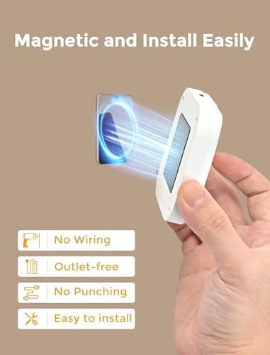 Wiederaufladbares Nachtlicht mit Bewegungsmelder – Sanfte LED Treppenbeleuchtung für Flur, Kinderzimmer und Schlafzimmer