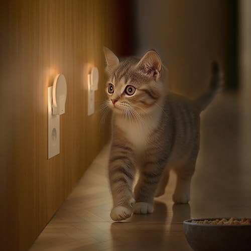 Lyridz Nachtlicht Steckdose mit Dämmerungssensor - Dimmbares LED Licht für Flur, Treppe, Schlafzimmer, Kinderzimmer - 2
